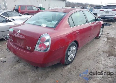 2006 Nissan Altima 2.5 S from USA, damaged, VIN 1N4AL11D16N445996